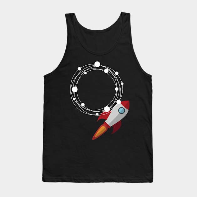 Ecomi to the moon Tank Top by Fabled Rags 